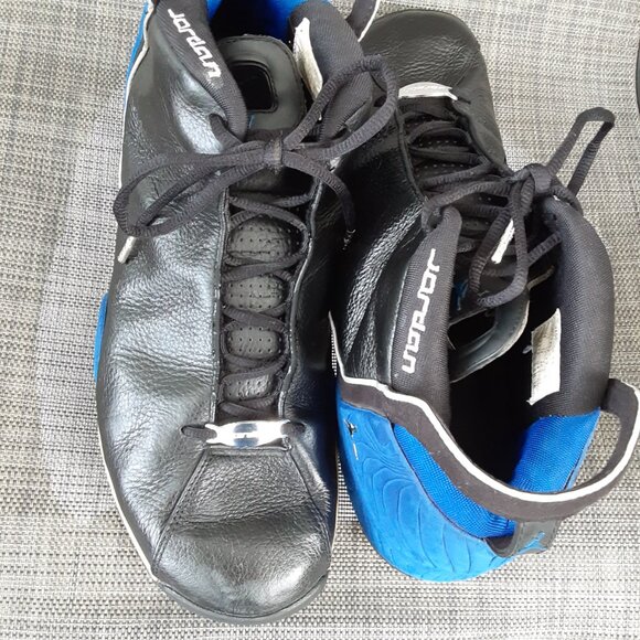 NIKE AIR JORDAN J'MADNESS MEN SIZE 14 Blue/Black Basketball Jumpman - Picture 6 of 14